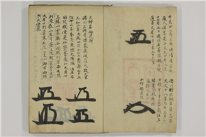 見聞編輯）貫珠録 花押朱印集 写 | 信州デジタルコモンズ
