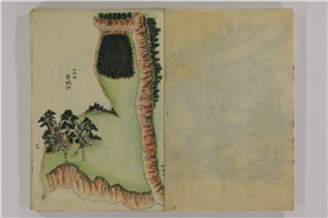 Amazon.co.jp: 地図 （絵図）長野県 信濃國 古地図 木版 彩色