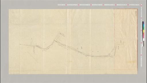 赤阪区内 上水樋線之図（2）（全体図）（第八号）