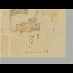 極希少 1889年（明治22年◆東京府⇒神奈川県西多摩郡調布村成立の手書き古地図 極希少 1889年（明治22年◇東京府⇒神奈川県西多摩郡調布村成立