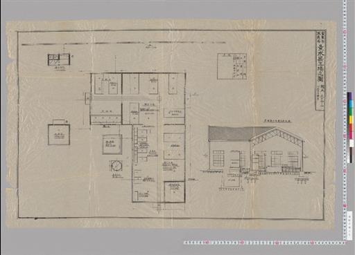 東京市水道局 量水器工場之図