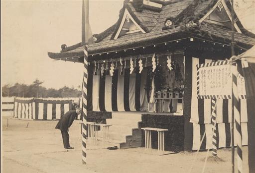 【村山貯水池】湛水式 中村市長玉串奉呈