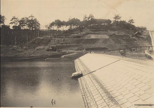 【村山貯水池】宅部貯水池竣工