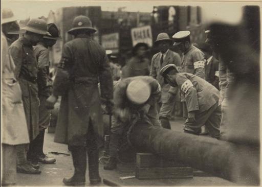 【震災・戦災・渇水の記録】水道防空演習