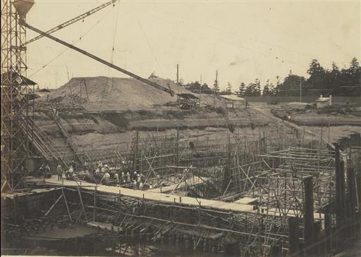 【金町浄水場】応急拡張工事風景
