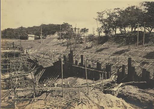 【金町浄水場】応急拡張工事風景