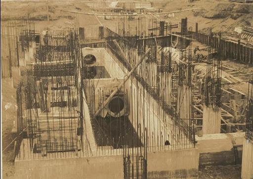 【金町浄水場】応急拡張工事風景