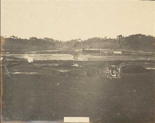 【村山貯水池】下堰堤工事