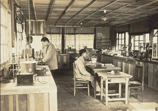 【山口貯水池】粘土試験室