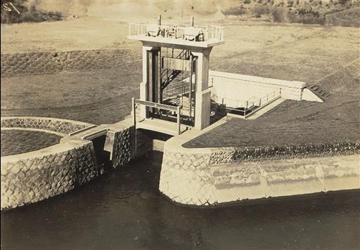 【山口貯水池】引入口制水門