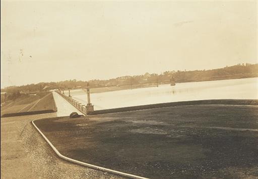 【山口貯水池】貯水池遠景