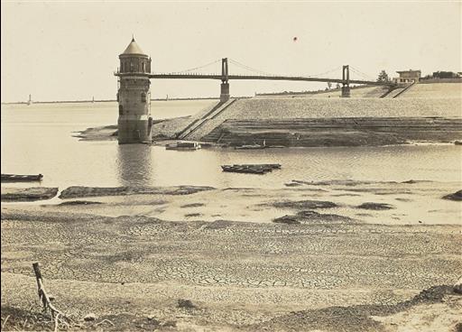 【山口貯水池】昭和15年5月 渇水