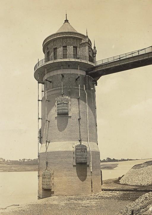 【山口貯水池】昭和15年6月 渇水