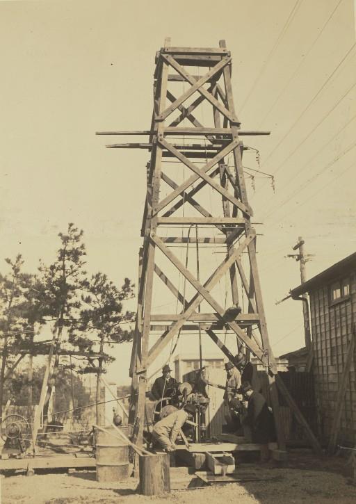 【金町浄水場】高揚ポンプ場地質調査 試錐作業