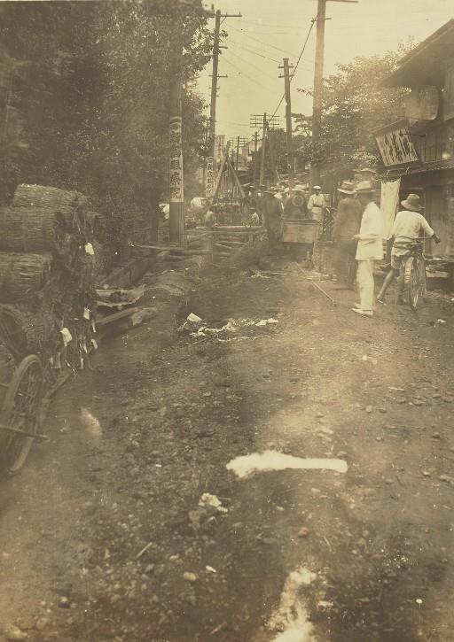 【工事写真】新宿区内配水管工事