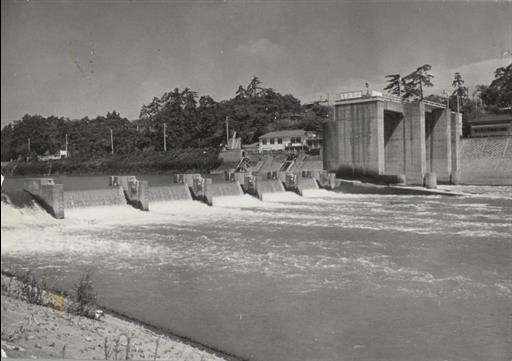 【旧隣接水道】調布取水所 取水堰