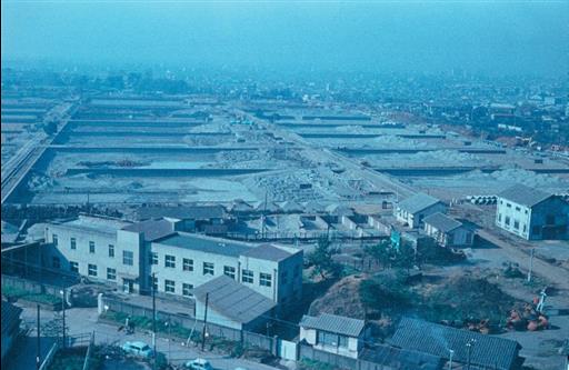 【淀橋浄水場】廃庁後のろ過池