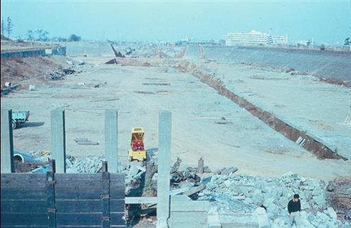 【淀橋浄水場】取り壊し中の場内