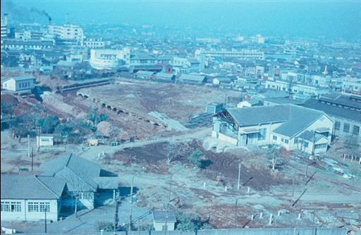 【淀橋浄水場】取り壊し中の場内