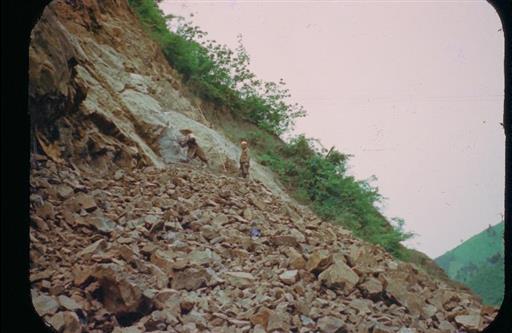 【小河内貯水池】工事風景