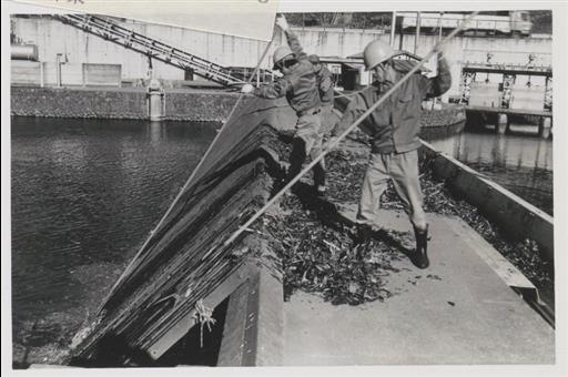 【玉川上水】除塵作業