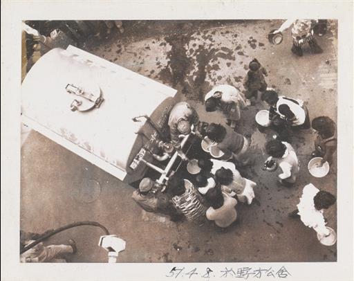 【その他】野方公舎での給水車による給水