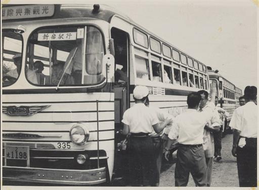 【その他】東村山浄水場 通水式 新宿駅行のバス