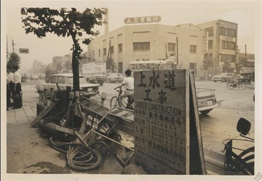 【工事写真】西新井幹線工事 台東区竹町交差点推進工法