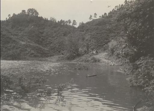 【小河内貯水池】貯水始まる旧道付近