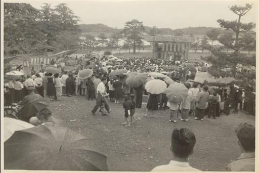 【山口貯水池】玉湖祭 余興場風景