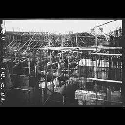 金町浄水場】建設現場 作業風景 - 東京都水道歴史館デジタルアーカイブ