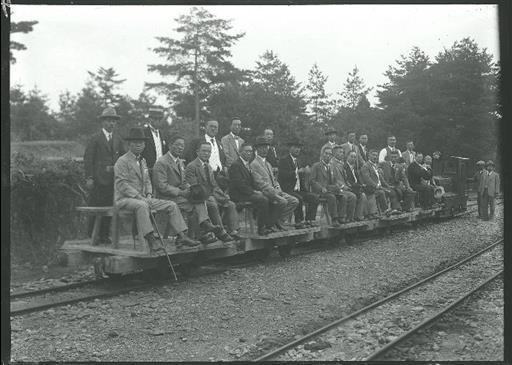 【村山・山口貯水池】軽便鉄道乗車風景