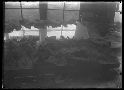 【村山貯水池】下貯水池鳥瞰模型