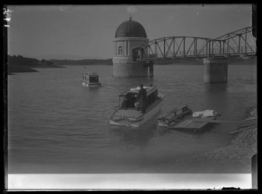 【村山貯水池】下貯水池視察団一行