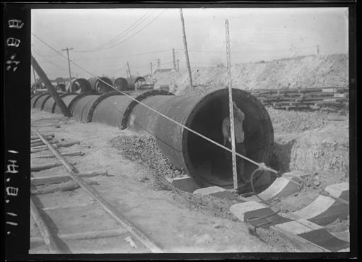 【金町浄水場】拡張工事T管曲管敷設工事