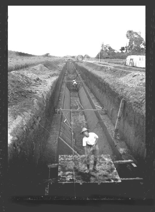 【工事写真】水道管敷設工事